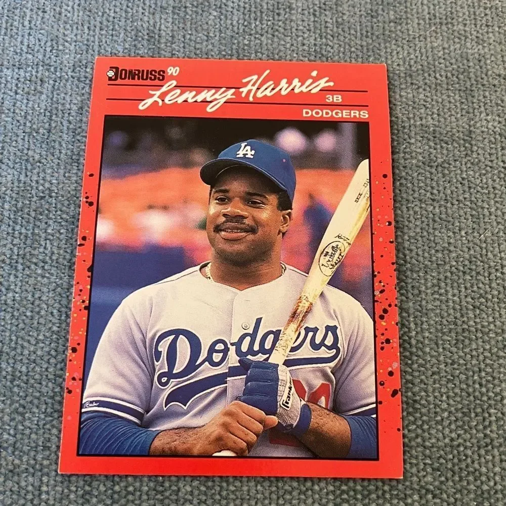 1990 Donruss Los Angeles Dodgers Baseball Card Trading Card